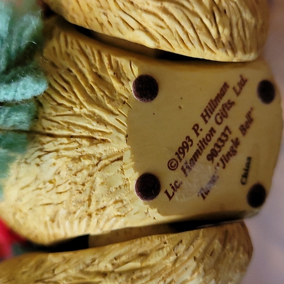 Vintage P Hillman Jointed Music Box Teddy Bear Jingle Bell
Music. LR3 - Picture 7 of 11